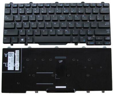 Notebook keyboard for Dell Latitude E3340 E5450 E7450 without pointstick