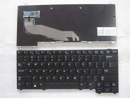 Notebook keyboard for Dell Latitude E5440 without backlit ,without pointstick