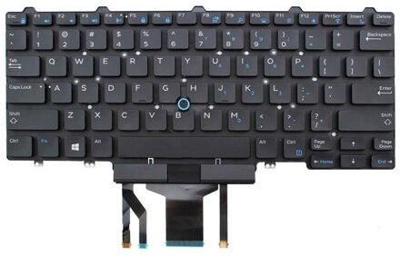Notebook keyboard for Dell Latitude E5450 E5470 E7450 Backlit without Frame - small