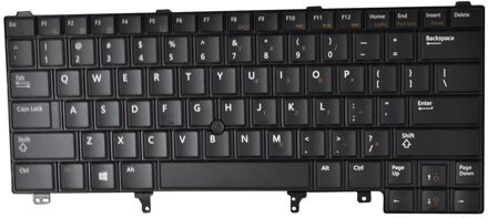 Notebook keyboard for Dell Latitude E6320 E5420 E5430 E6220 E6420 Point Stick Without Backlit