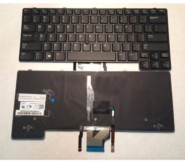 Notebook keyboard for Dell Latitude E6430U E6430S E6330 with point stick backlit big 'Enter' - small