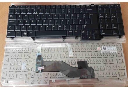 Notebook keyboard for Dell Latitude E6520 E6530 E6540 E5520 E5530 without backlit big 'Enter' - small