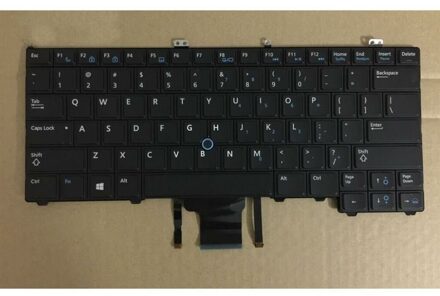 Notebook keyboard for Dell Latitude E7440 E7240 E7420 backlit with pointstick - small