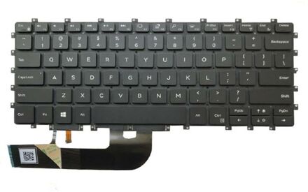 Notebook keyboard for Dell XPS 15 9575 7590 with backlit