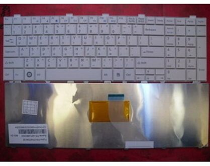 Notebook keyboard for Fujitsu Lifebook AH530 AH531 white - small