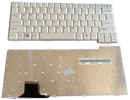 Notebook keyboard for Fujitsu Lifebook S7010 s7020 S6390 S6240 S7011 white - small