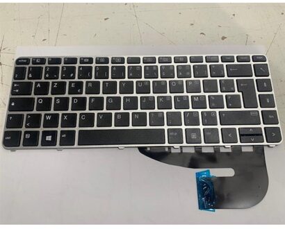 Notebook keyboard for HP EliteBook 745 G3 745 G4 840 G3 840 G4 without pointstick frame AZERTY - small