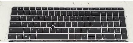 Notebook keyboard for HP EliteBook 850 G3 850 G4 ZBook 15u G3 G4 with pointer frame