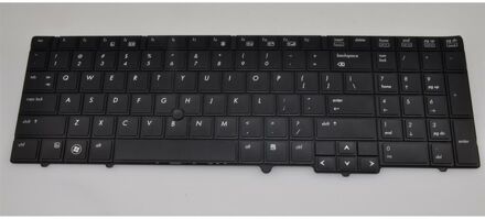 Notebook keyboard for HP ELITEBOOK 8540P 8540W with point stick pulled