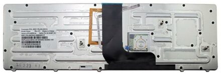 Notebook keyboard for HP EliteBook 8560W 8570W with pointstick backlit black frame - small