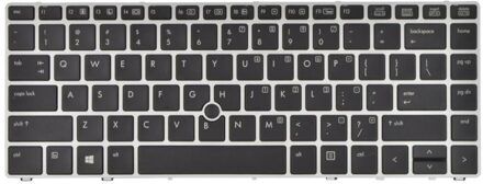 Notebook keyboard for HP EliteBook Folio 9470m 9480m point stick,backlit - small