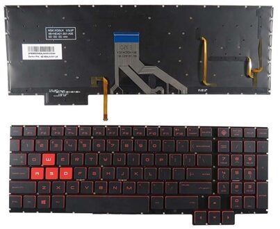 Notebook keyboard for HP OMEN 15-CE 15-CE000 with backlit - small