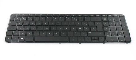Notebook keyboard for HP Pavilion 15-b100 Azerty with frame - small