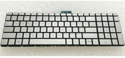 Notebook keyboard for HP Pavilion 15-BS 250 G6 255 G6 256 G6 with backlit silver - small