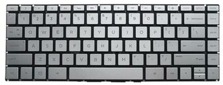 Notebook keyboard for HP Pavilion X360 14-BA 14-BS 14-BK silver - small