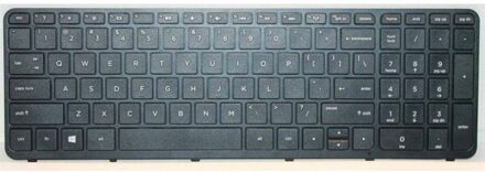 Notebook keyboard for HP ProBook 350 G1 355 G2 with Frame Black - small
