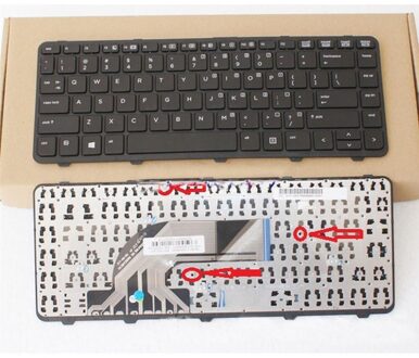 Notebook keyboard for HP ProBook 640 645 G1 650 655 with Frame without Numeric keypad - small