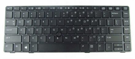Notebook keyboard for HP ProBook 6460B 6470B Elitebook 8460P 8470P with pointstick black frame - small