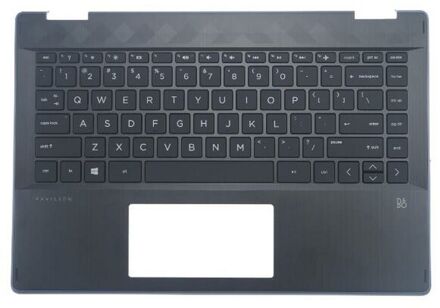 Notebook keyboard for HP X360 14-DH with topcase pulled
