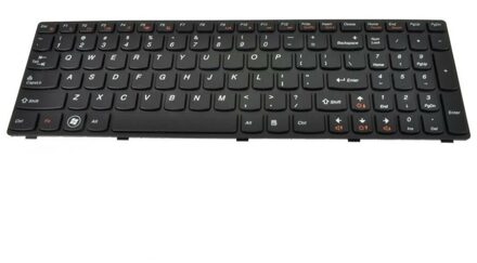 Notebook keyboard for Lenovo Ideapad B570 B575 Z575 Z570 series black frame - small