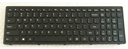 Notebook keyboard for Lenovo IdeaPad G500S G505S S500 Z510 Flex 15 black frame backlit - small