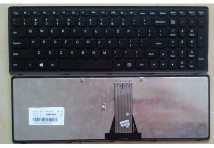 Notebook keyboard for Lenovo IdeaPad G500S G505S S500 Z510 Flex 15 black frame - small