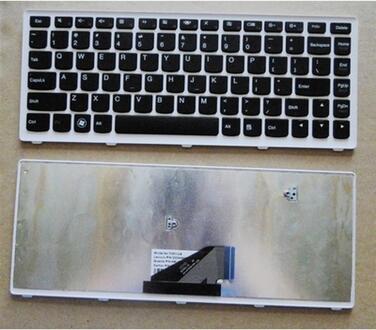 Notebook keyboard for Lenovo IdeaPad U310 white frame