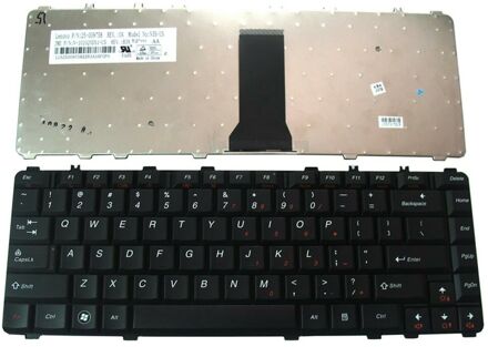 Notebook keyboard for Lenovo IdeaPad Y450 Y460 Y550 Y560 B460 black