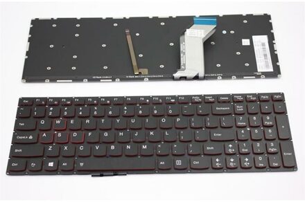 Notebook keyboard for Lenovo IdeaPad Y700-15ISK Y700-17ISK with backlit - small