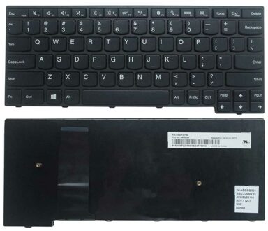 Notebook keyboard for Lenovo Thinkpad Yoga 11E WIN8 - small