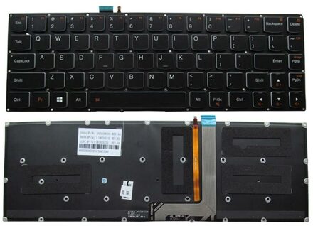 Notebook keyboard for Lenovo Yoga 3 Pro 13' 1370 with backlit - small