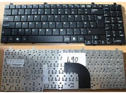 Notebook keyboard for Medion Akoya S5610 Mitac 8227 black - small