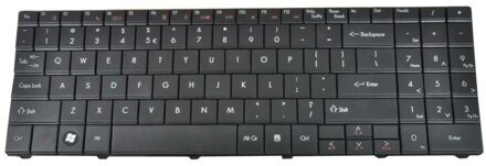 Notebook keyboard for Packard Bell EasyNote LJ61 TJ65 Gateway NV52 - small