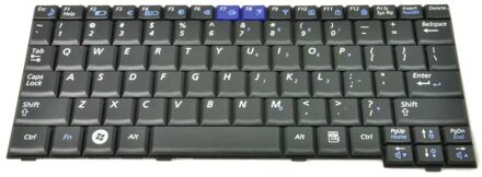 Notebook keyboard for SAMSUNG NC10 BLACK