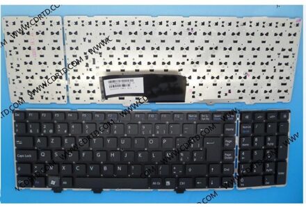 Notebook keyboard for Sony VAIO VGN-AW without frame AZERTY - small