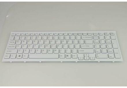 Notebook keyboard for SONY VPC-EB with frame white
