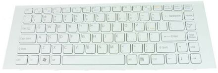 Notebook keyboard for SONY VPC-EG with frame white