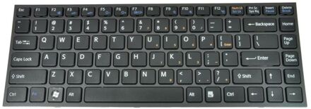 Notebook keyboard for SONY VPC-Y2 VPC-Y11 black frame