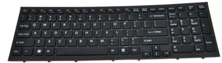 Notebook keyboard for SONY VPCEB VPC-EB with frame black - small