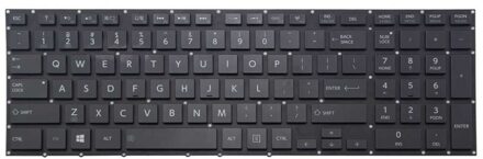 Notebook keyboard for Toshiba Qosmio X70-A X75-A without frame - small