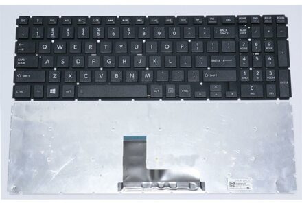 Notebook keyboard for Toshiba Satellite L50-B black - small