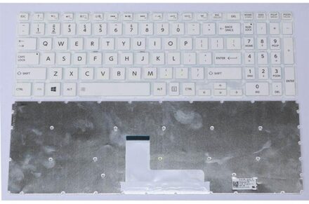 Notebook keyboard for Toshiba Satellite L50-B white - small