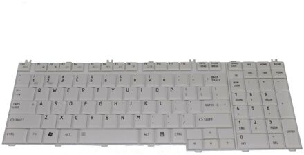 Notebook keyboard for TOSHIBA Satellite P200 P205 white - small