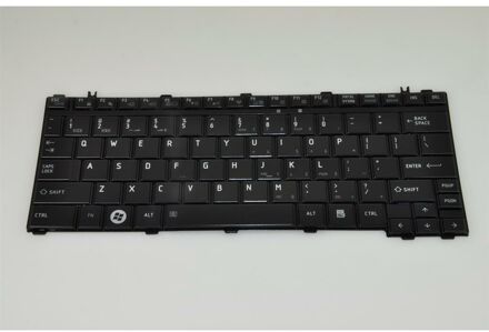 Notebook keyboard for Toshiba Satellite U500 T135 T130 Portege M900 black