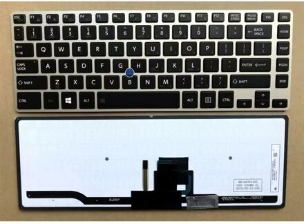 Notebook keyboard for Toshiba Tecra Z40 Z40-A with backlit point stick
