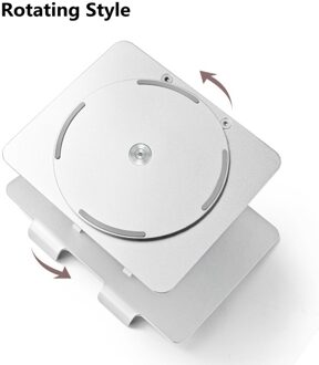 Notebook Ondersteuning Cervicale Wervelkolom Pro Laptop Cooling Beugel Aluminium Desktop Booster Base Zilver