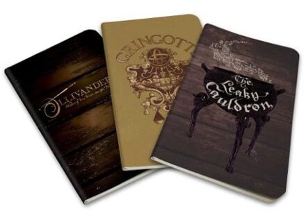 Notebook set - Diagon Alley - 3 stuks