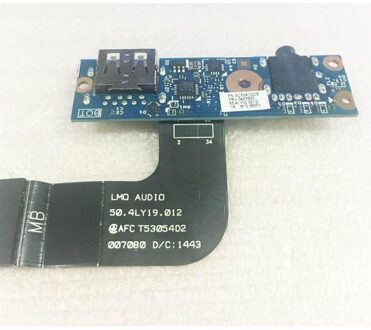 Notebook USB Audio Port Board for Lenovo ThinkPad X1 Carbon 3rd pulled - small
