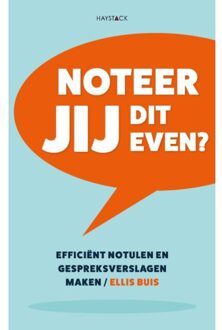 Noteer Jij Dit Even?