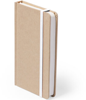 Notitieblok - luxe - met elastiek - notitieboekje - A5 formaat - 100 bladzijdes